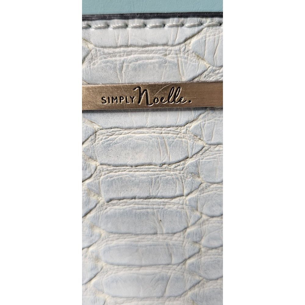 SIMPLY NOELLE box bag blue crossbody purse - Picture 3 of 16